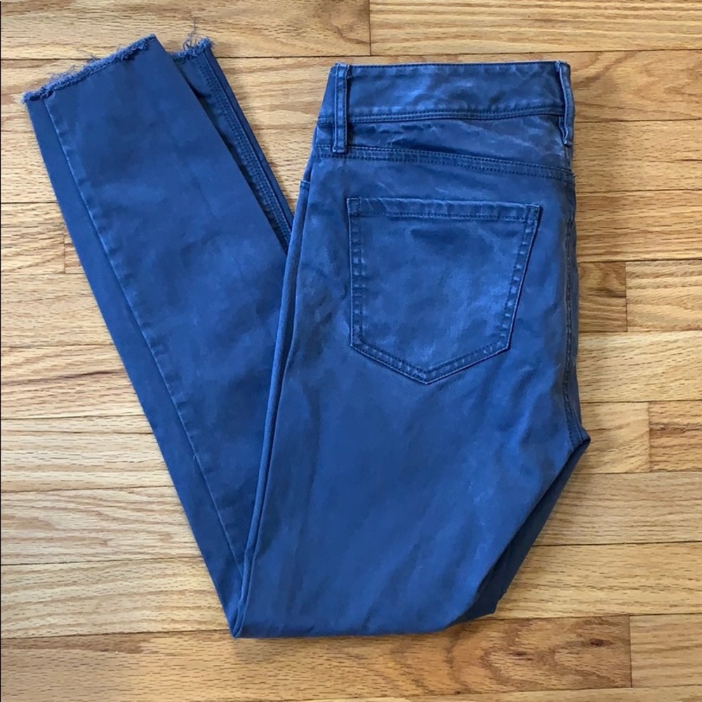 LOFT Faded Gray Jeans